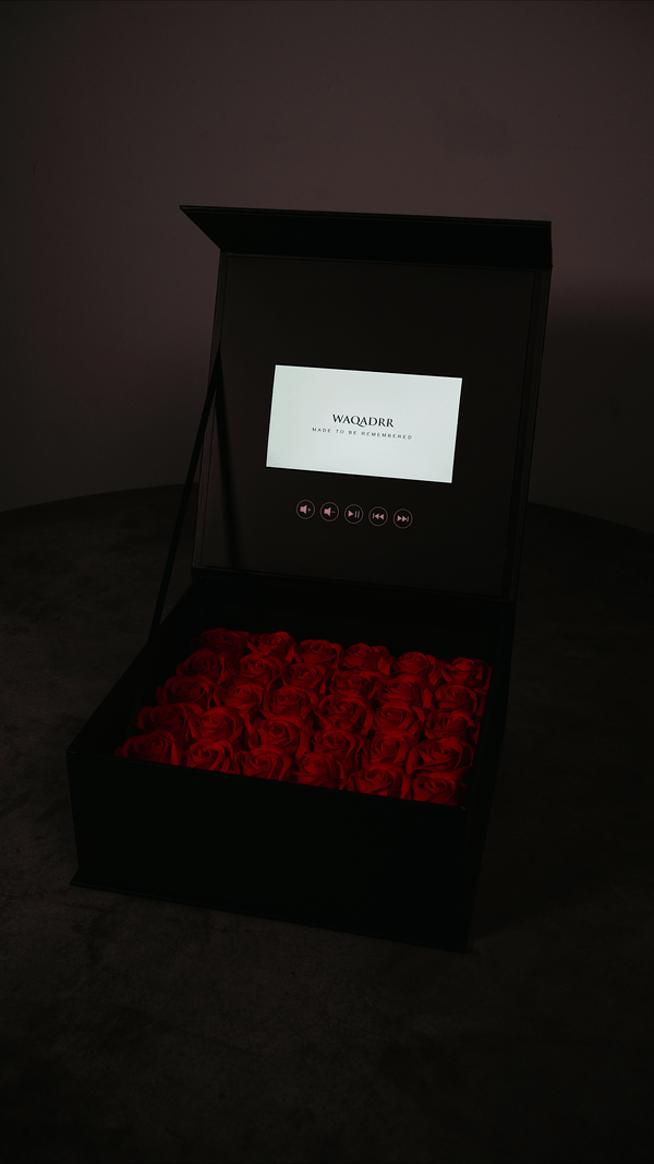 WAQADRR Roses Video Box - Black