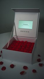 WAQADRR Roses Video Box - White